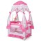 Babyjoy Portable Playpen Crib Cradle Baby Bassinet Changing Pad Mosquito Net with Bag Pink